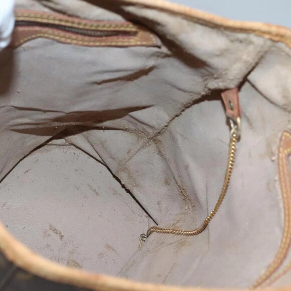 LOUIS VUITTON Monogram Bucket GM Shoulder Bag M42236 LV Auth 132767 - Picture 11 of 16